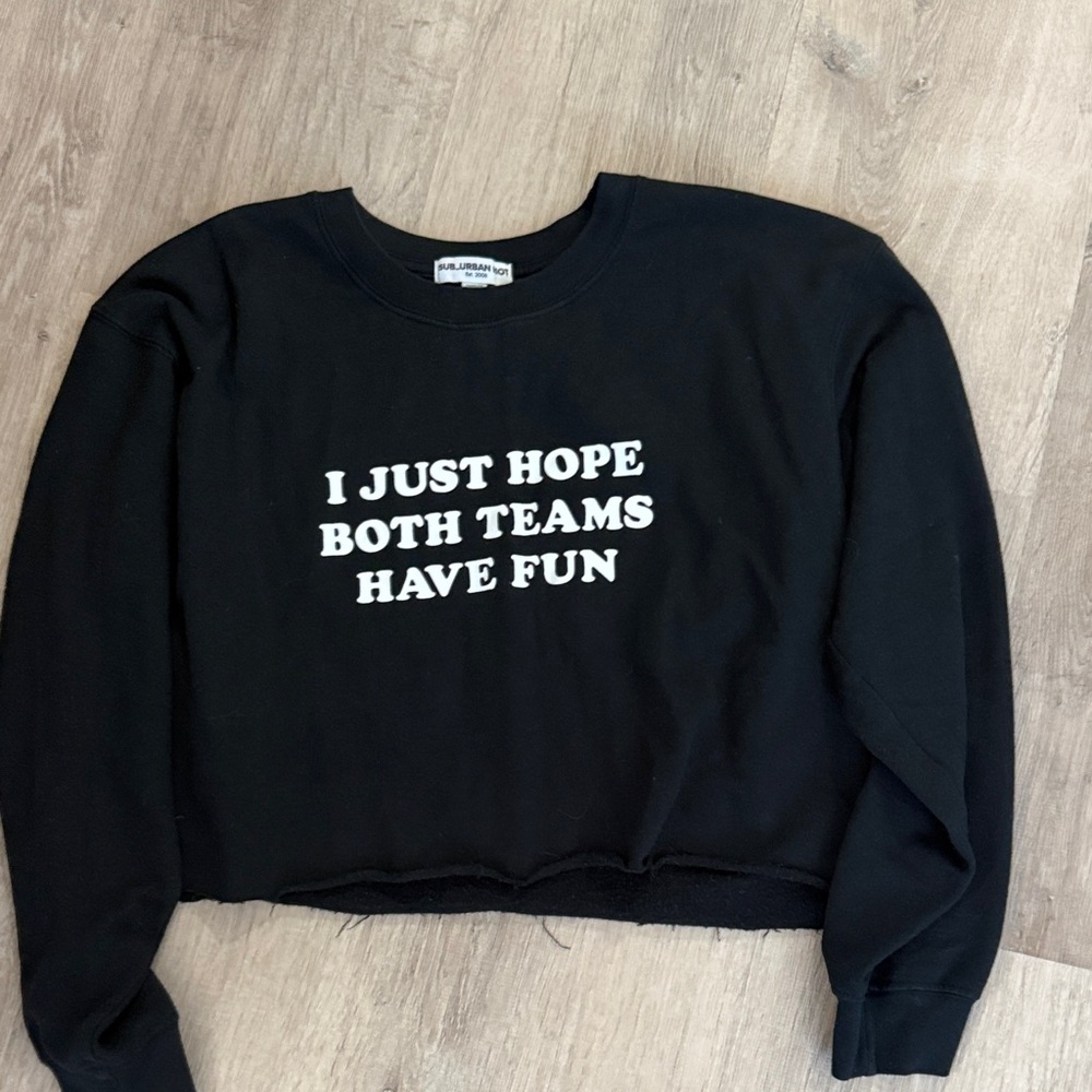 Sub_Urban Riot Black Sweatshirt